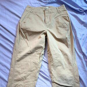 A New Day brand Women's Mid-Rise Bootcut Khaki Pants - Beige - SIZE 6
